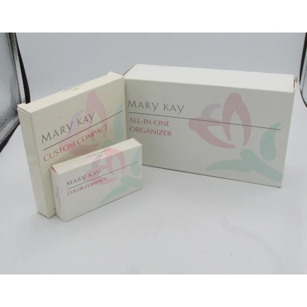 Mary Kay Light Pink Organizer All In One Makeup Holder Color Compact Custom Comp